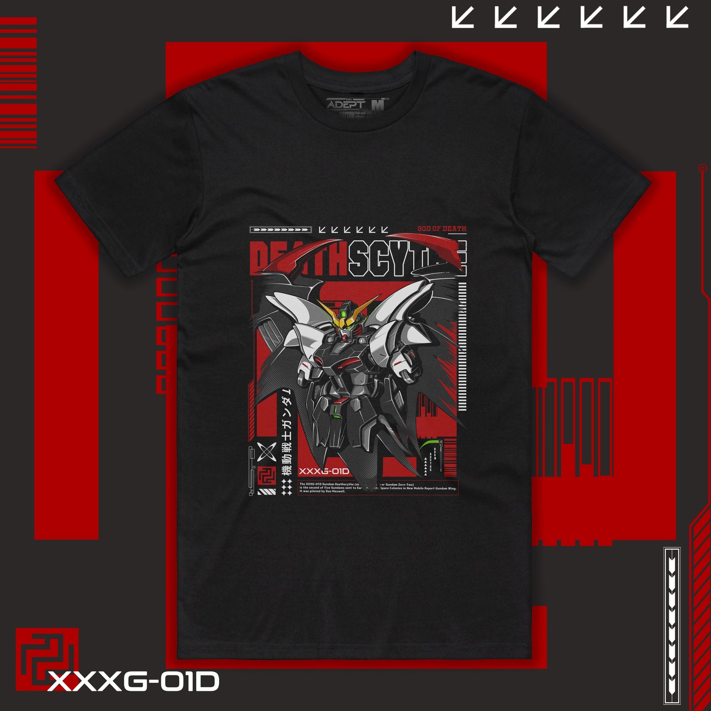 Deathscythe Unit Tee T-Shirt - Adept 2.0 Series Apparel