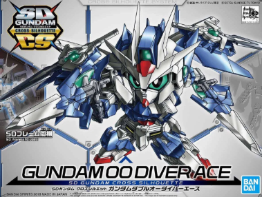 SDCS Super Deformed Cross Silhouette 06 Gundam 00 Diver Ace