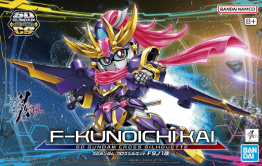 SDCS Super Deformed Cross Silhouette Gundam Build Metaverse - #03 F-Kunoichi Kai