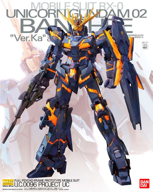 MG Master Grade 1/100 Unicorn Gundam 02 Banshee Ver.Ka