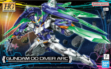 HGGBM High Grade Gundam Build Metaverse 1/144 005 Gundam 00 Diver Arc